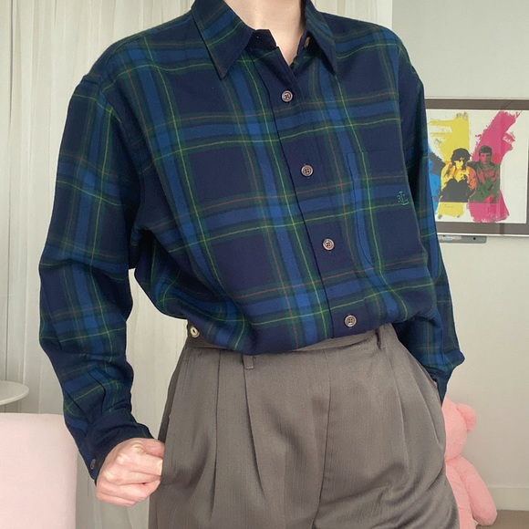 Lauren Ralph Lauren Tops - Ralph Lauren Tartan Shirt